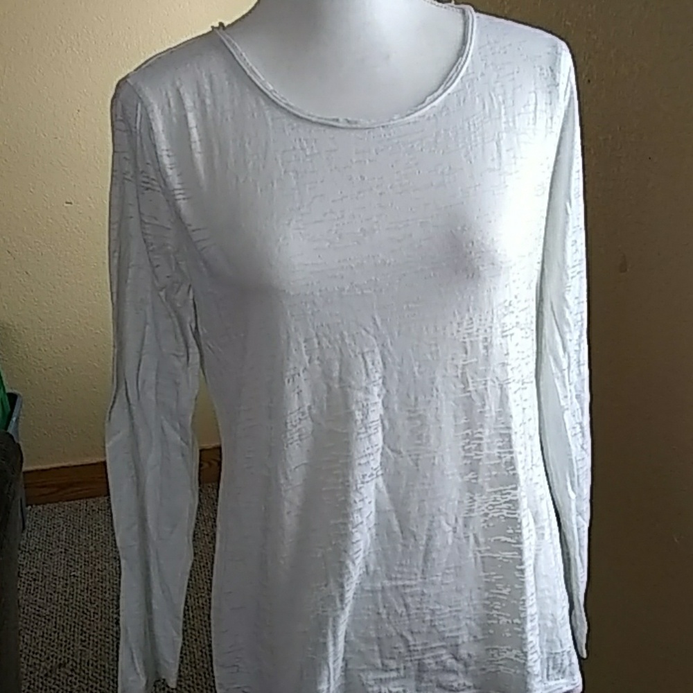 White long sleeve shirt